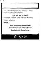 Vorschau - Arbeitsblätter - SATZGLIEDER - Flipbook - Seite 3