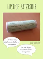 Vorschau - Spiele - Lustige Sätze lesen und schreiben mit der Satz-Rolle - Deckblatt