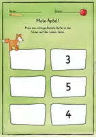 Vorschau - Arbeitsblätter - Im Herbst - Zahlen und Mengen ZR 10 - Seite 2