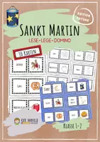 Vorschau - Spiele - Sankt Martin - Lese-Lege-Domino - Deckblatt