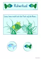Vorschau - Anderer Materialtyp - Ruheritual: Leise, leise macht der Fisch sich auf die Reise - Deckblatt