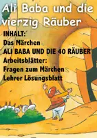 Vorschau - Arbeitsblätter - ALIBABA UND DIE 40 RÄUBER - Märchen mit Illustrationen und Arbeitsblättern - Seite 1