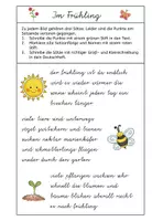 Vorschau - Arbeitsblätter - Satzgrenzen erkennen: Im Frühling - Seite 2