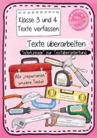 Vorschau - Merkblätter - Deutsch: Für sich und andere schreiben / Texte verfassen und überarbeiten: Werkzeuge zur Textüberarbeitung - Deckblatt