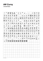 Vorschau - selbst erstellte Schriftarten - Schriftartenpaket "AW Curvy" (kommerzielle edukative Einzellizenz) - Seite 3