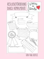 Vorschau - Arbeitsblätter - Komplimente - Resilienzförderung - Deckblatt