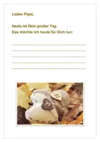 Vorschau - Poster - 10 Vatertagskarten zum Beschriften - Seite 3