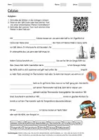 Vorschau - Arbeitsblätter - Lernposter + Arbeitsblatt zum Thema "Celsius" + Onlineübung & MP3 + Mindmap + Infografik - Seite 1