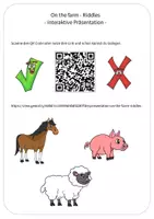 Vorschau - Interaktives Material - On the farm - Riddles - interaktive Präsentation - Link - Seite 2