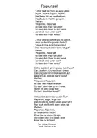 Vorschau - Lehrpläne/Lehrermaterial - Rapunzel - Musikalisches Märchen - Seite 3