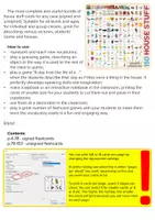 Vorschau - Bildkarten - House Stuff Flashcards - Seite 1