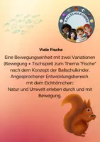 Vorschau - Stundenentwürfe - Materialpaket Viele Fische ( Spiel + Vorlage + Impulsgeschichten) - Deckblatt