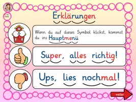 Vorschau - Spiele - interaktive PDF - Qu, Y & X Wörter silbisch lesen - Seite 1