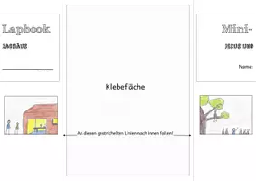 Vorschau - Arbeitsblätter - (buntes) Mini-Lapbook Zachäus Klasse 2 - Seite 3