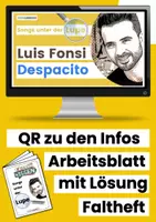 Vorschau - Arbeitsblätter - Despacito von Luis Fonsi • Geschichte des Songs #Homeschooling - Deckblatt
