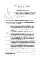Vorschau - Arbeitsblätter - Pfingsten erklärt! (Pfingstfest, Symbole und Bräuche) - Seite 2