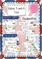 Vorschau - Poster - Englisch - Vokabeleinführung Toys: Redemittel - Wünsche äußern, shopping (3. / 4. Klasse) - Deckblatt