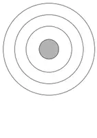 Vorschau - Präsentationen/Tafelbilder - Schalen Modell für die Tafel (A3) - Atombau / Ionenbildung - Seite 1