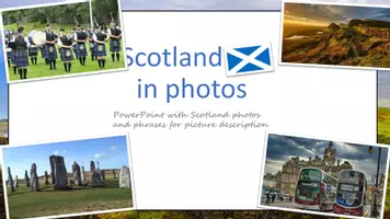 Vorschau - Arbeitsblätter - Scotland in photos für Themeneinstieg und Bildbeschreibung - Seite 1