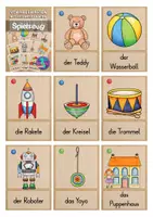 Vorschau - Bildkarten - Bildkarten: Spielzeug - aus unserer Kinderzeit - Seite 1