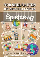 Vorschau - Bildkarten - Bildkarten: Spielzeug - aus unserer Kinderzeit - Deckblatt