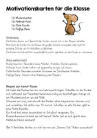 Vorschau - Bildkarten - Verhaltenskarten Motivation für die Klasse - Seite 2