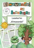 Vorschau - Arbeitsblätter - Klimawandel: Lesetexte und Aufgabenheft - Deckblatt