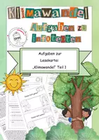 Vorschau - Arbeitsblätter - Aufgaben zur Lesekartei Teil 1 - Deckblatt