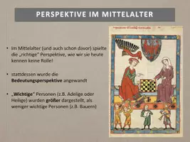 Vorschau - Stundenentwürfe - Zentralperspektive anschaulich erklärt – Infopräsentation + Arbeitsblatt - Seite 3