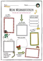 Vorschau - Arbeitsblätter - Weihnachten - Meine Ferien - Seite 2