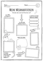 Vorschau - Arbeitsblätter - Weihnachten - Meine Ferien - Seite 3