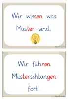 Vorschau - Unterrichtsreihen - Musterschlangen - enaktive Unterrichtsreihe für den Anfangsunterricht (Muster) - Seite 2