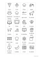Vorschau - Bildkarten - Flashcards "gustar" - zum Üben und Wiederholen - Seite 1