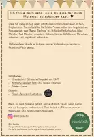 Vorschau - Stundenentwürfe - Feelings - Schriftlicher Unterrichtsentwurf Englisch inkl. ABs - Seite 1