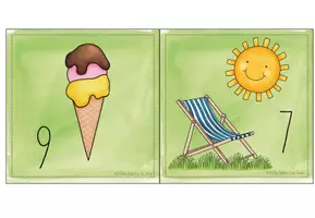 Vorschau - Arbeitsblätter - Rechenlauf Sommer ZR 20 Subtraktion - Seite 2