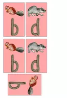 Vorschau - Spiele - Schnipp-Schnapp zur Unterscheidung von b/d - Seite 3