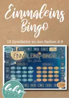 Vorschau - Spiele - Einmaleins spielerisch Üben - Puzzle - Bingo - Suchsel - Seite 1