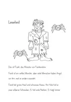 Vorschau - Arbeitsblätter - Materialpaket Lesespuren Halloween - Seite 2