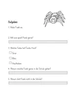 Vorschau - Arbeitsblätter - Lesetest Frankenstein - Seite 3