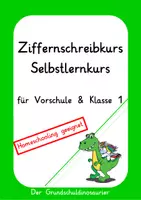 Vorschau - Arbeitsblätter - Ziffernschreibkurs 1-10 - Selbstlernkurs - Deckblatt