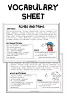 Vorschau - Unterrichtsreihen - Aches, Pains, Illnesses Klasse 4, 5, 6 - Krankheiten und Verletzungen Englisch Klasse 5, 6 | Bildkarten, Spiele, Rollenspiel, Materialpaket - Seite 1