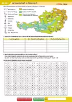 Vorschau - Arbeitsblätter - Landwirtschaft in Österreich - Deckblatt