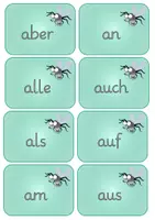 Vorschau - Spiele - Fliegenklatsch-Spiel: Sichtwortschatz, die 100 häufigsten Wörter - Seite 2