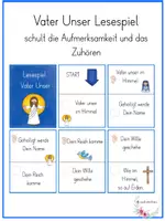 Vorschau - Spiele - Vater Unser Lesespiel - Deckblatt