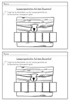Vorschau - Arbeitsblätter - Interaktive Lesespurgeschichte - Auf dem Bauernhof - Seite 1