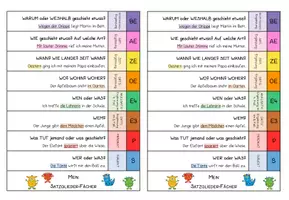 Vorschau - Merkblätter - Satzglieder-Fächer I Deutsch 4. Klasse - Seite 3