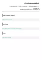 Vorschau - Arbeitsblätter - Arbeitsblatt zum Thema "Coronavirus" + Onlineübung & MP3 + - Seite 1