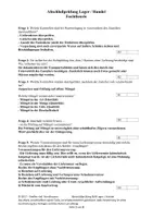 Vorschau - Test - Lösung zur Abschlussprüfung Lager / Handel - Deckblatt
