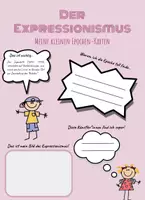 Vorschau - Arbeitsblätter - Der Expressionismus - MitMach-Arbeitsblatt für Grundschüler*innen - Epochen einfach erklärt! - Deckblatt