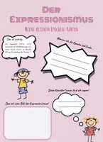 Vorschau - Arbeitsblätter - Der Expressionismus - MitMach-Arbeitsblatt für Grundschüler*innen - Epochen einfach erklärt! - Seite 2